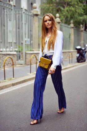 Printed Palazzo Pants