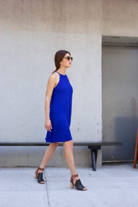 Royal Blue Dress