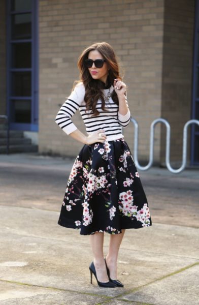 Summer Floral Striped Outfits For This Summer Season