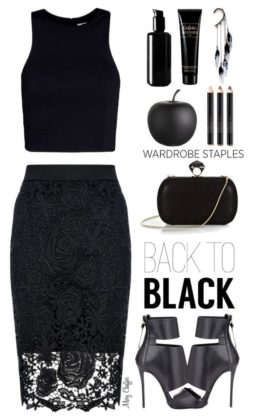 Night Polyvore Dresses