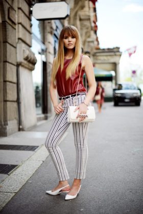 Stripped Pants Summer Trends To Try This Season