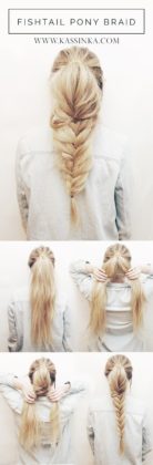 Twisted Fishtail Tutorials Summer Hair Trend In 2016