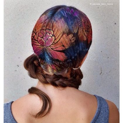 Stenciled Hair Ideas For This Summer Season