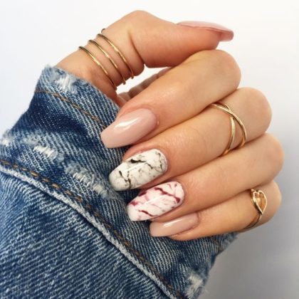 Marble Design Nails Summer Ideas You Need To Copy This Season