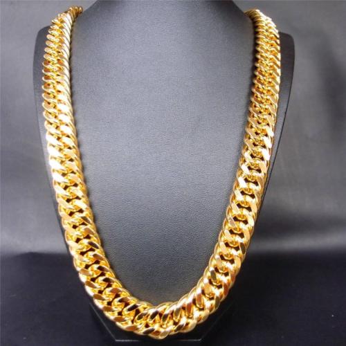 18K Long Gold Chains Of Different Styles & Designs