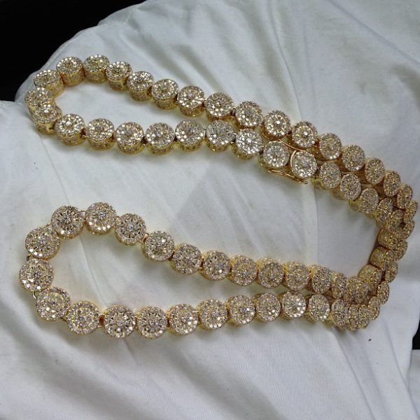 18K Long Gold Chains Of Different Styles & Designs