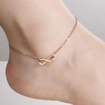 Infinity Anklets Footwear Jewelry Ideas 