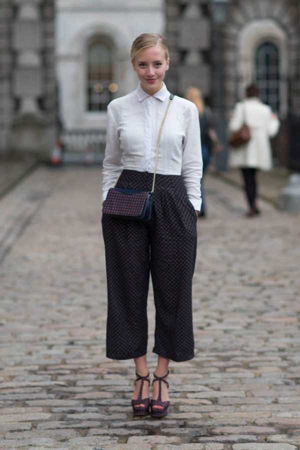 Wide Leg Cropped Pants Latest Trend For The Summer