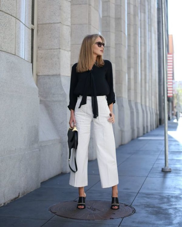 Wide Leg Cropped Pants Latest Trend For The Summer