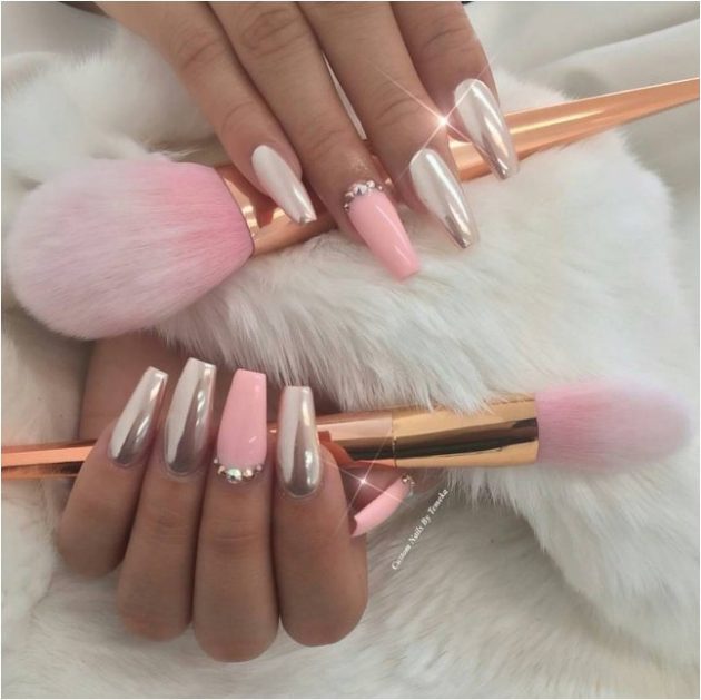 15 Pink Nail Designs That Will Make You Glamorous